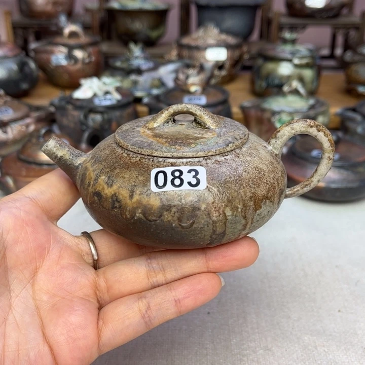 壶裸柴烧陶瓷茶具