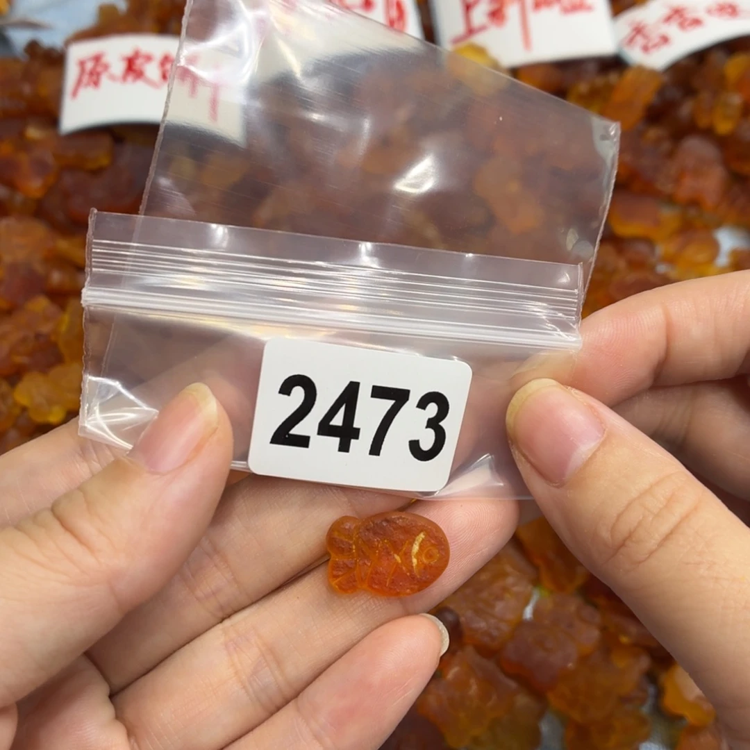 琥珀未镶嵌珠宝奇石