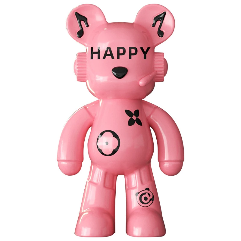 43cm小画家摆件客厅电视柜沙发旁边装饰网红存钱罐