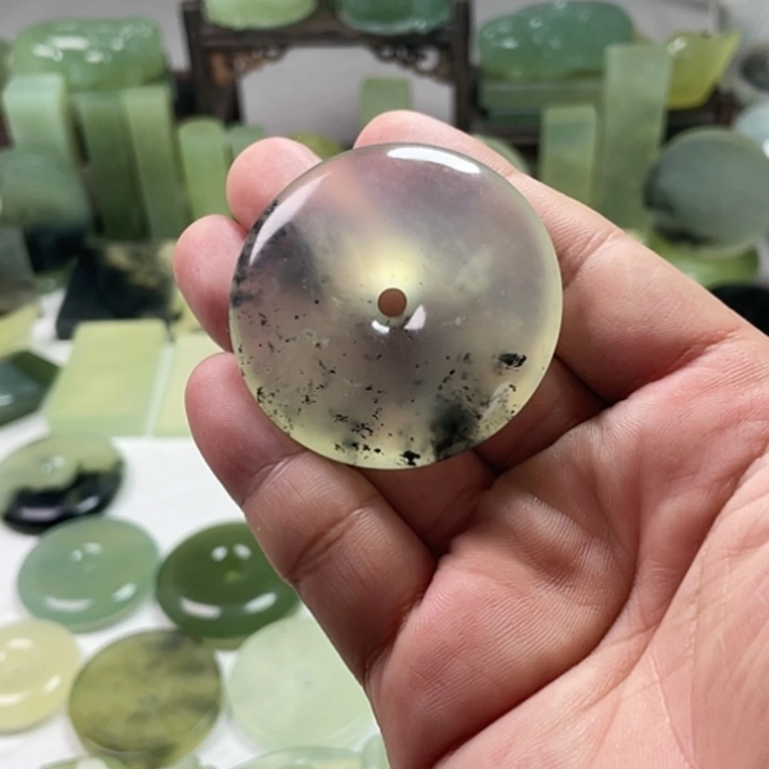【闪购商品】未镶嵌岫玉挂件铮