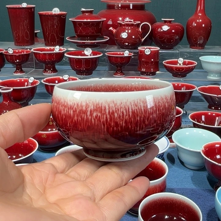 ****湖景德镇浅行窑柴窑禅定主人杯