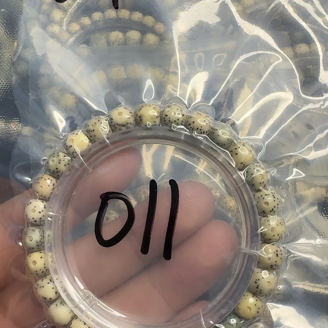 星月菩提手串大眼睛留白011