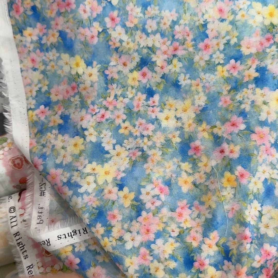 纯棉60支巴厘纱1米长X1.4米宽D