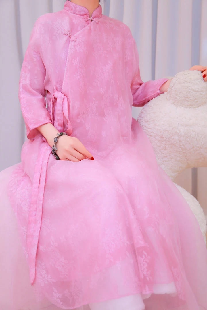 乌兰吉雅原创设计 芙蓉长裙