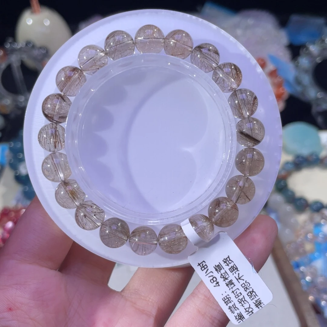 水晶手链未镶嵌性价比银发晶8+