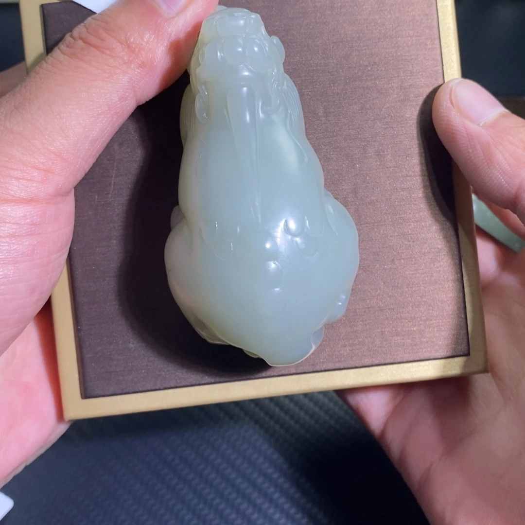 狂***界未镶嵌和田玉把件