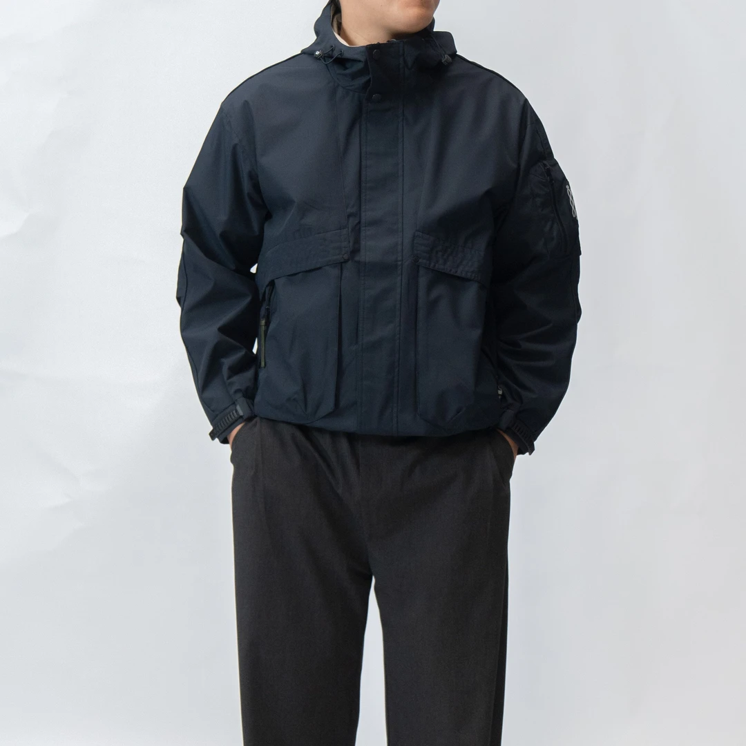 【城市户外防风连帽冲锋夹克】秋冬男女同款休闲百搭宽松外套2505