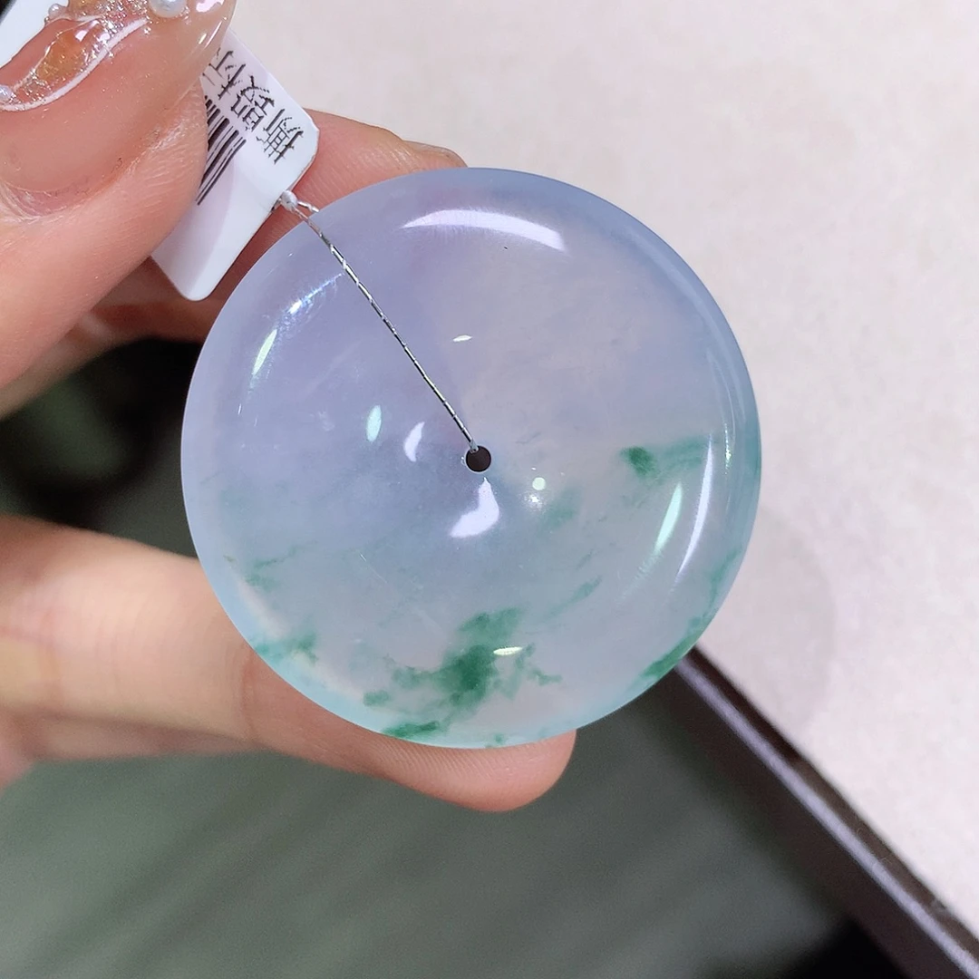 翡翠未镶嵌颈饰36.3-6