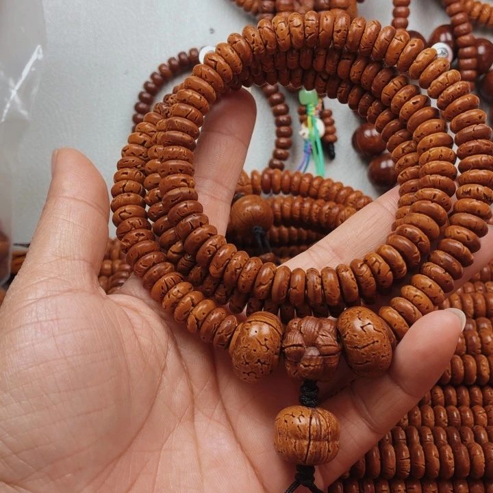核桃桃核盘缠4乘10花皮色差漏白166颗