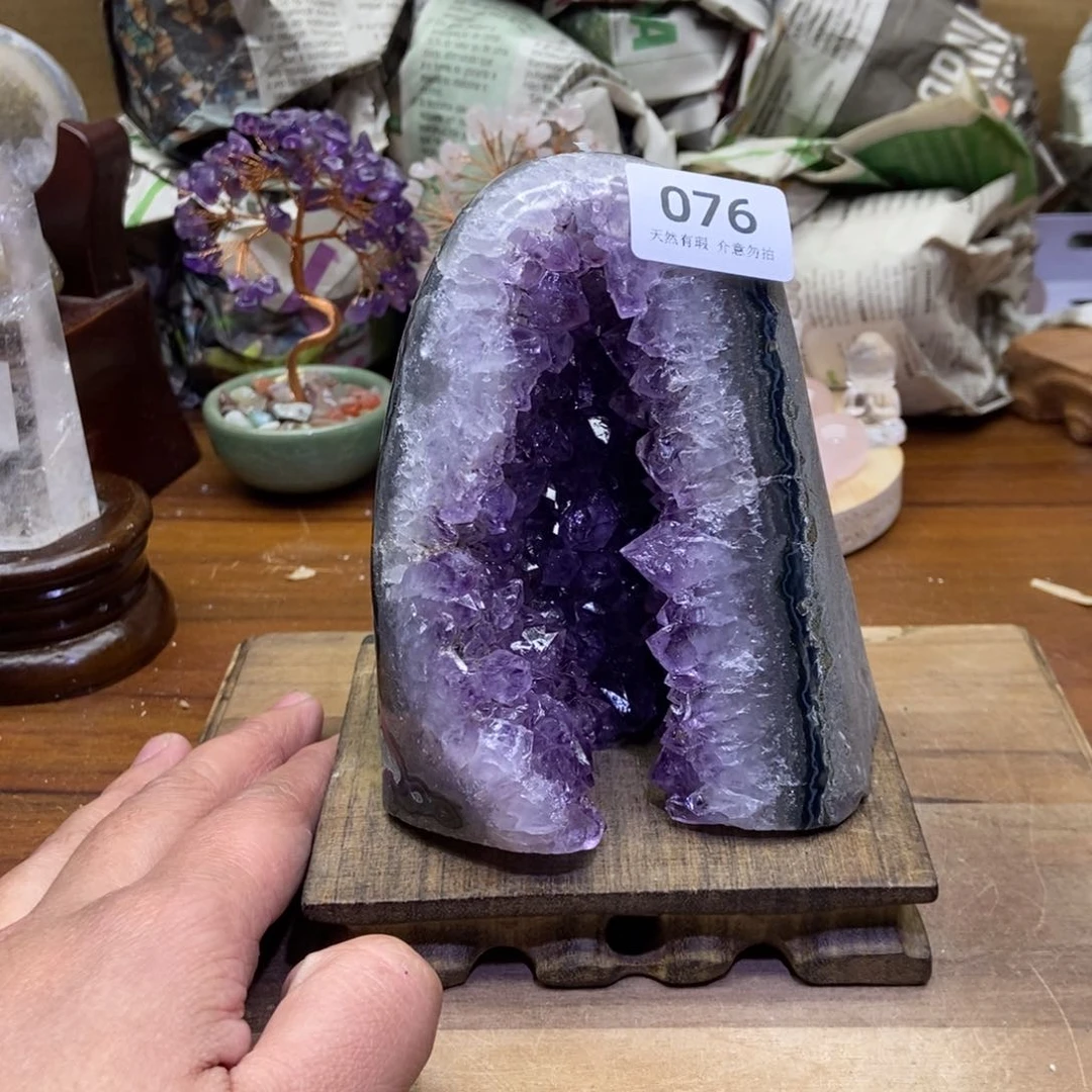 紫晶大型摆件（非配饰）未镶嵌