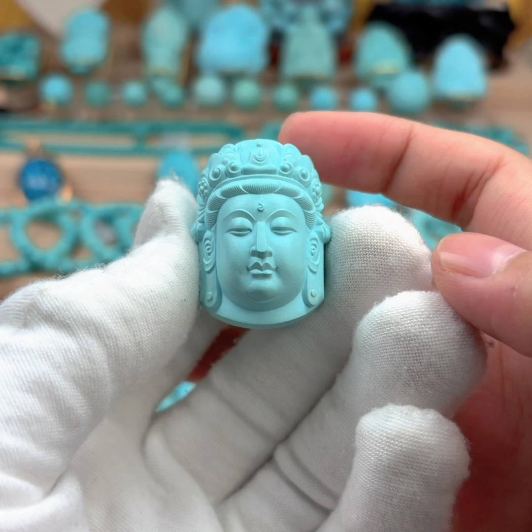 绿松石未镶嵌珠宝奇石