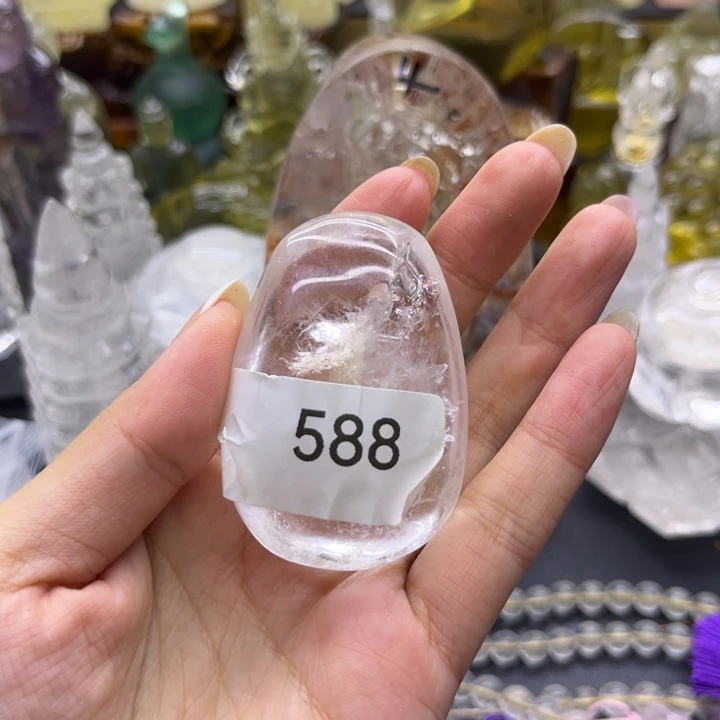 水晶未镶嵌珠宝半成品