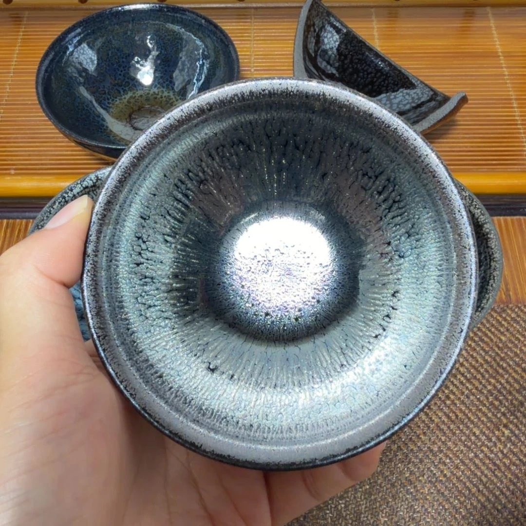 茶盏建盏手工制作主人杯茶杯