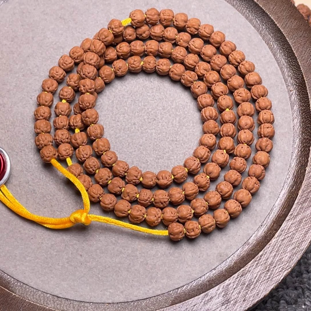 手串金刚菩提五****?梅朵头货佛手108尺寸5.5