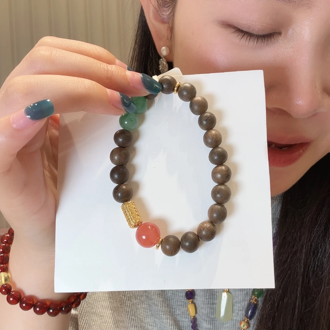 南红玛瑙未镶嵌手链手链mq