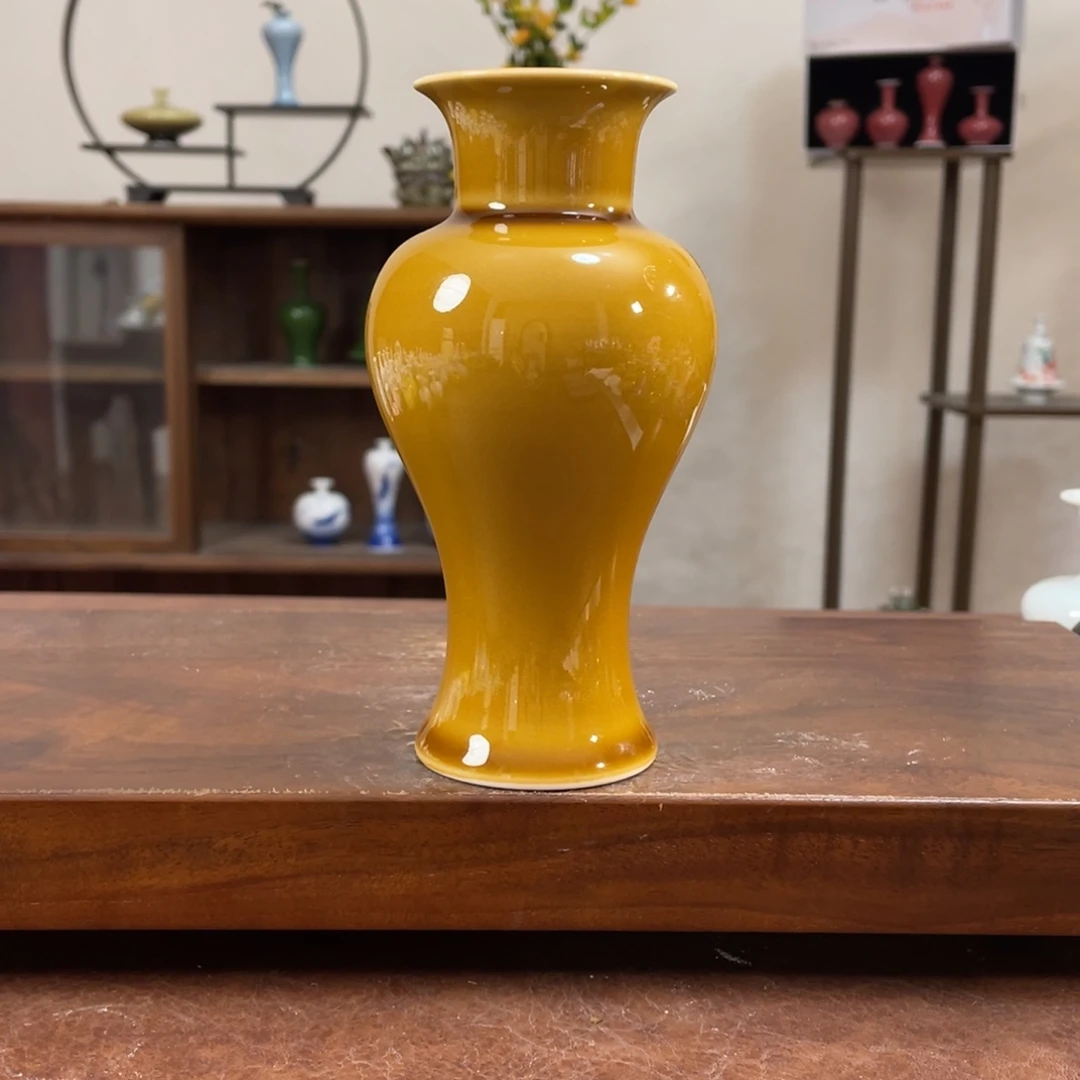 瓷片陶瓷艺术小花瓶