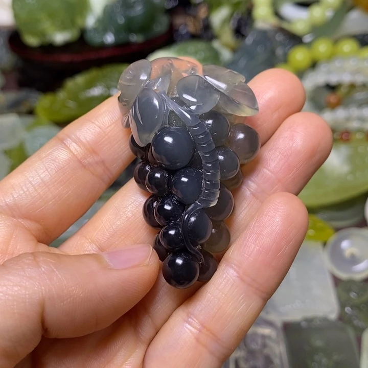 岫玉未镶嵌岫玉挂件