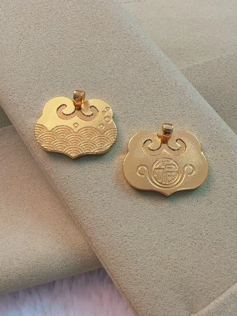 海浪纳福锁吊坠（单个）