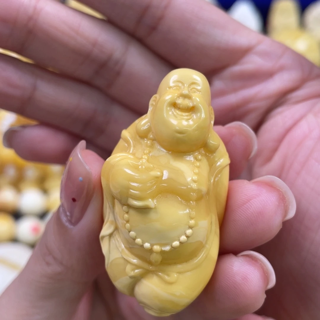裸石蜜蜡未镶嵌琥珀蜜蜡雕刻