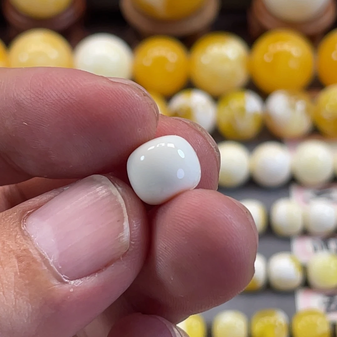 未镶嵌蜜蜡裸石晚*