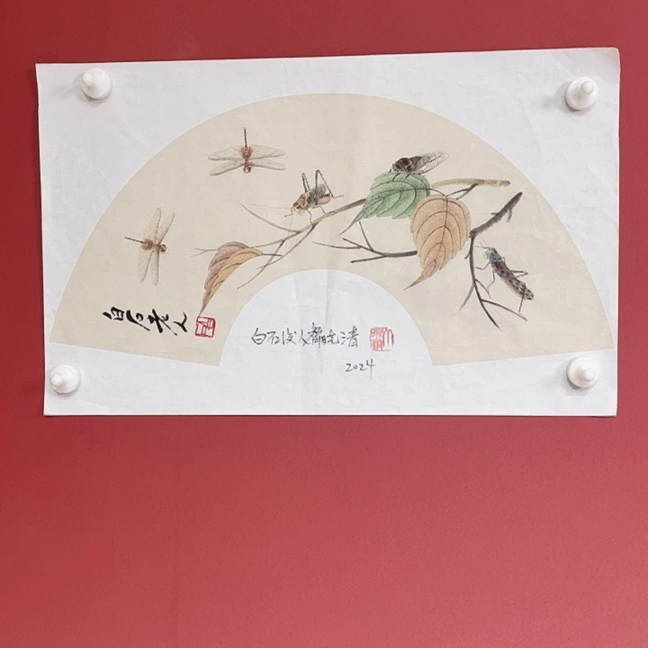 国画冯老师手绘作品