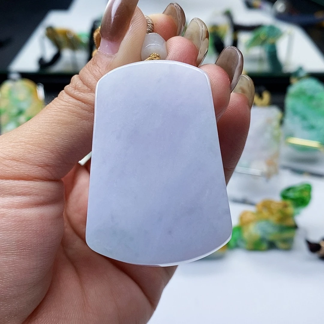 颈饰未镶嵌翡翠翡翠A货