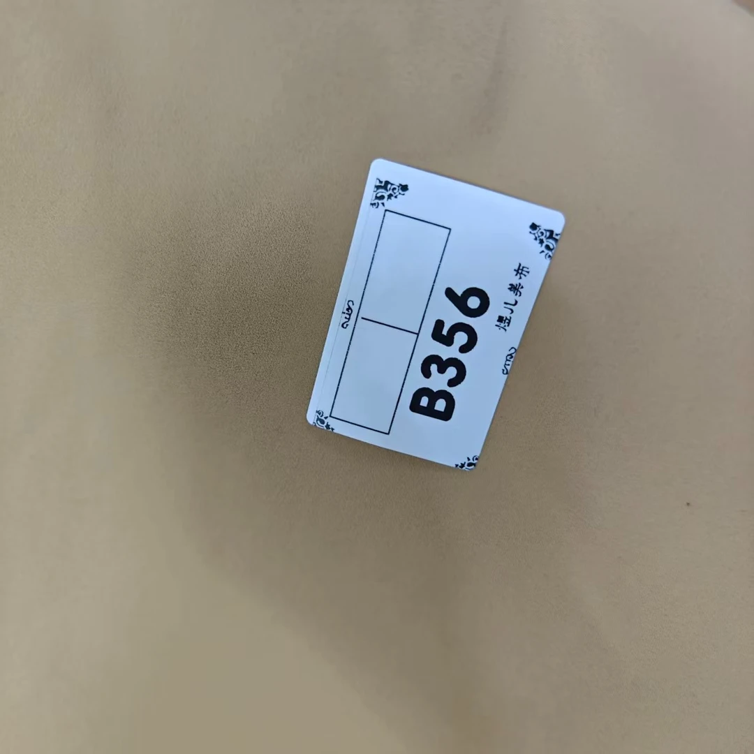 356黄色加绒软壳三防布料