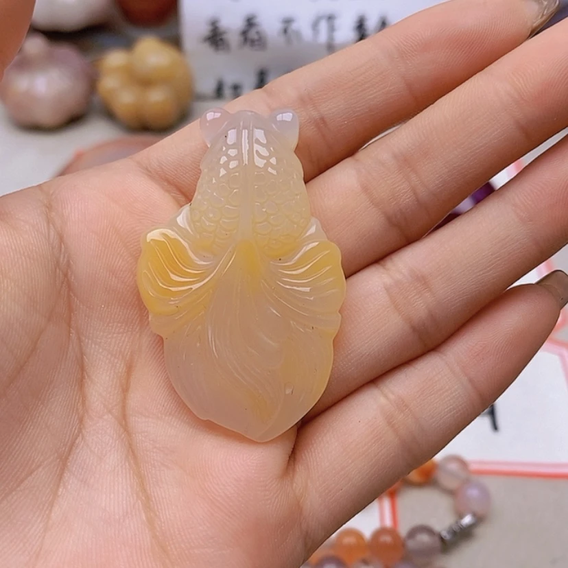 【闪购商品】未镶嵌玛瑙/玉髓珠宝半成品水**亭