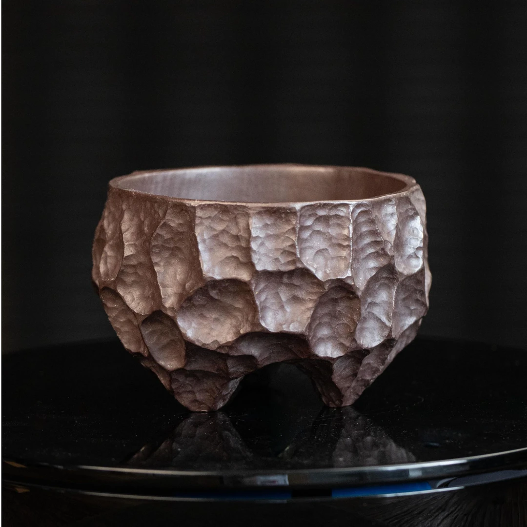 南柯记【锤纹】全手工主人杯|紫砂茶杯高档茶器