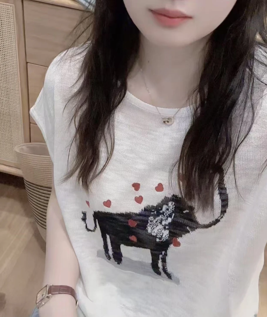 七言家巨好看！ins穿搭#奶白爱心小象飞袖