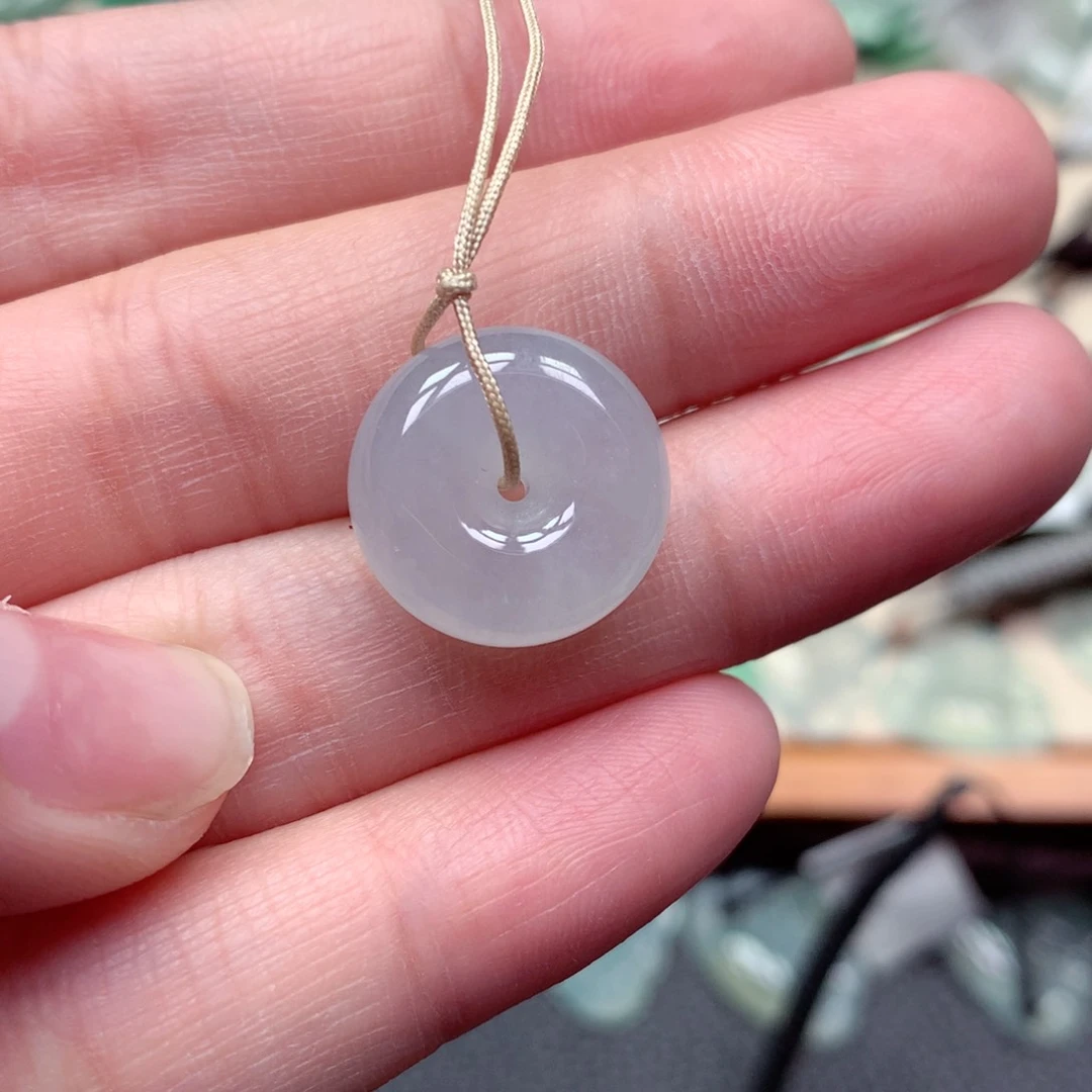 颈饰未镶嵌翡翠扣子