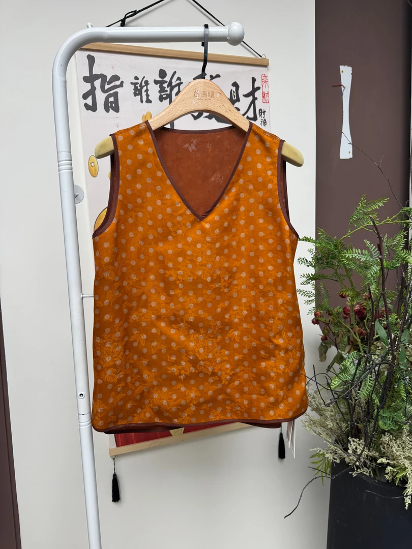 【专用链接】桑蚕丝宽松  背心 11172-792