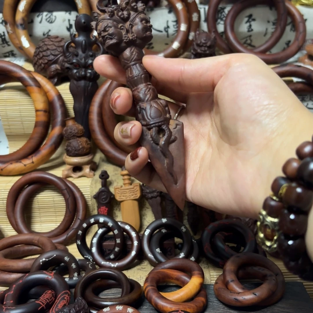 枣木?****?雷击枣木杵15厘米