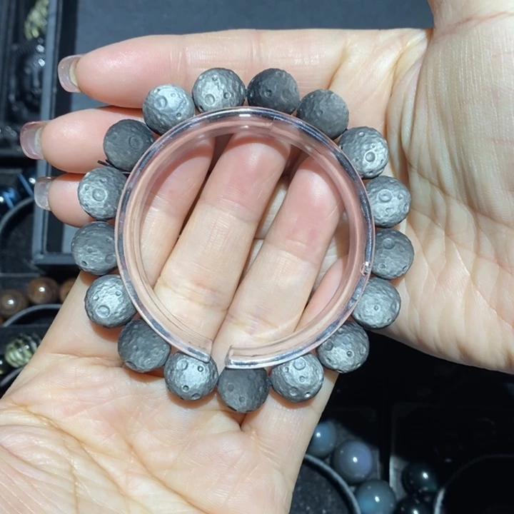 黑曜岩手链未镶嵌P***盼