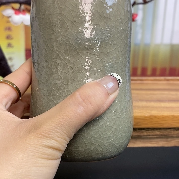 花口杯用****6柴烧大瑕随手杯子^_