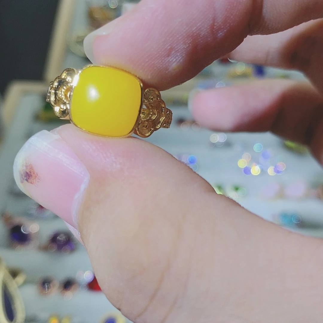 【闪购商品】水晶戒指银S925镶嵌