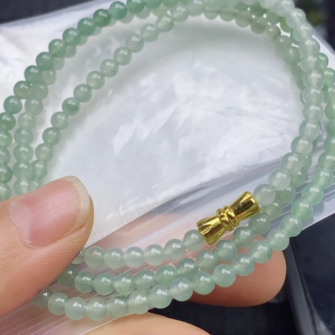 定制翡翠未镶嵌翡翠定制手链