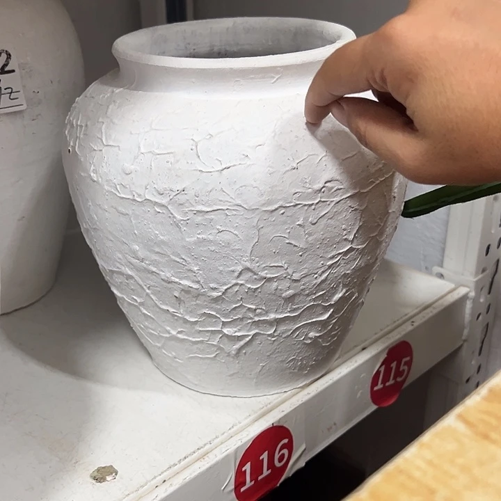 粗陶盆默认打孔高20口13