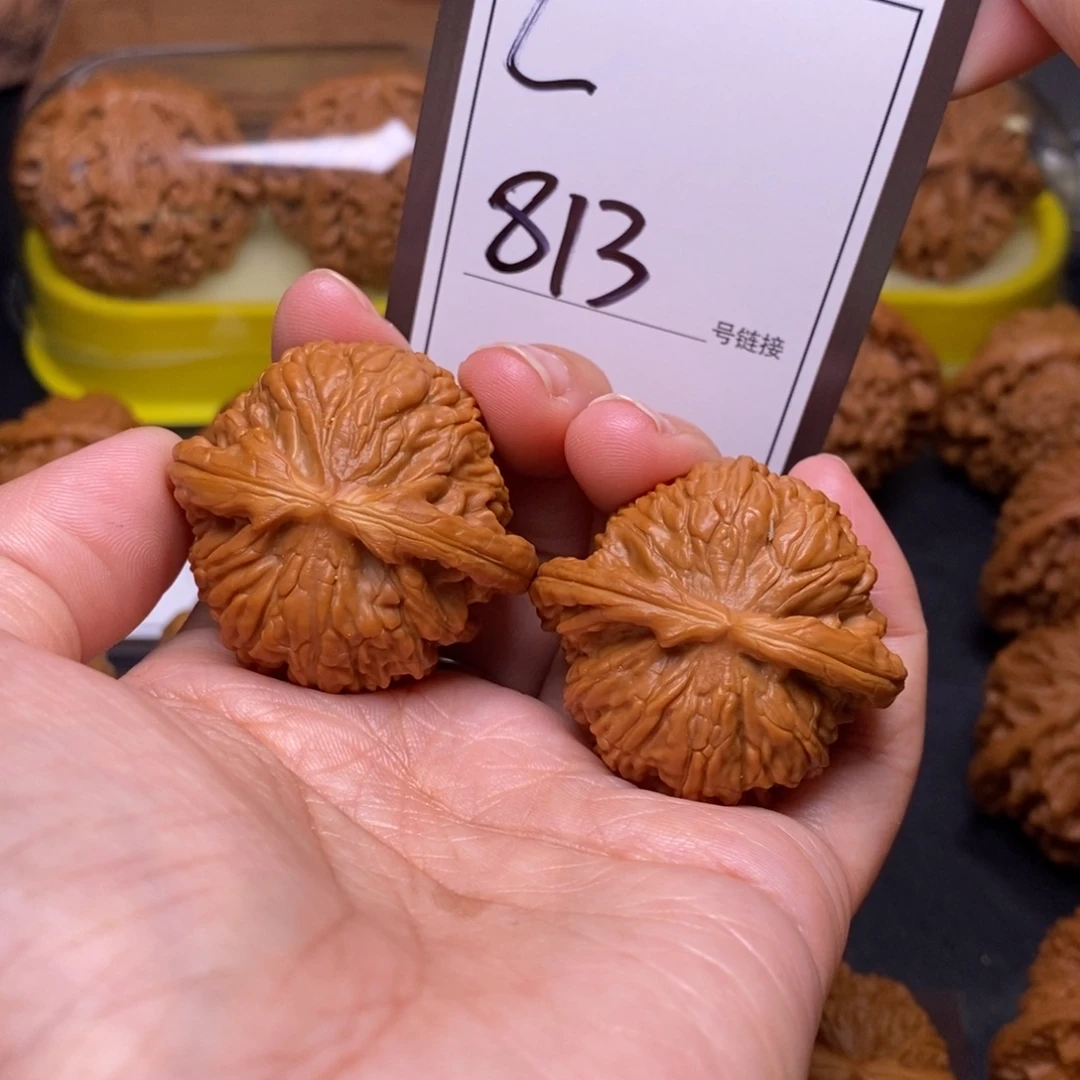 把件文玩核桃39白狮子813号