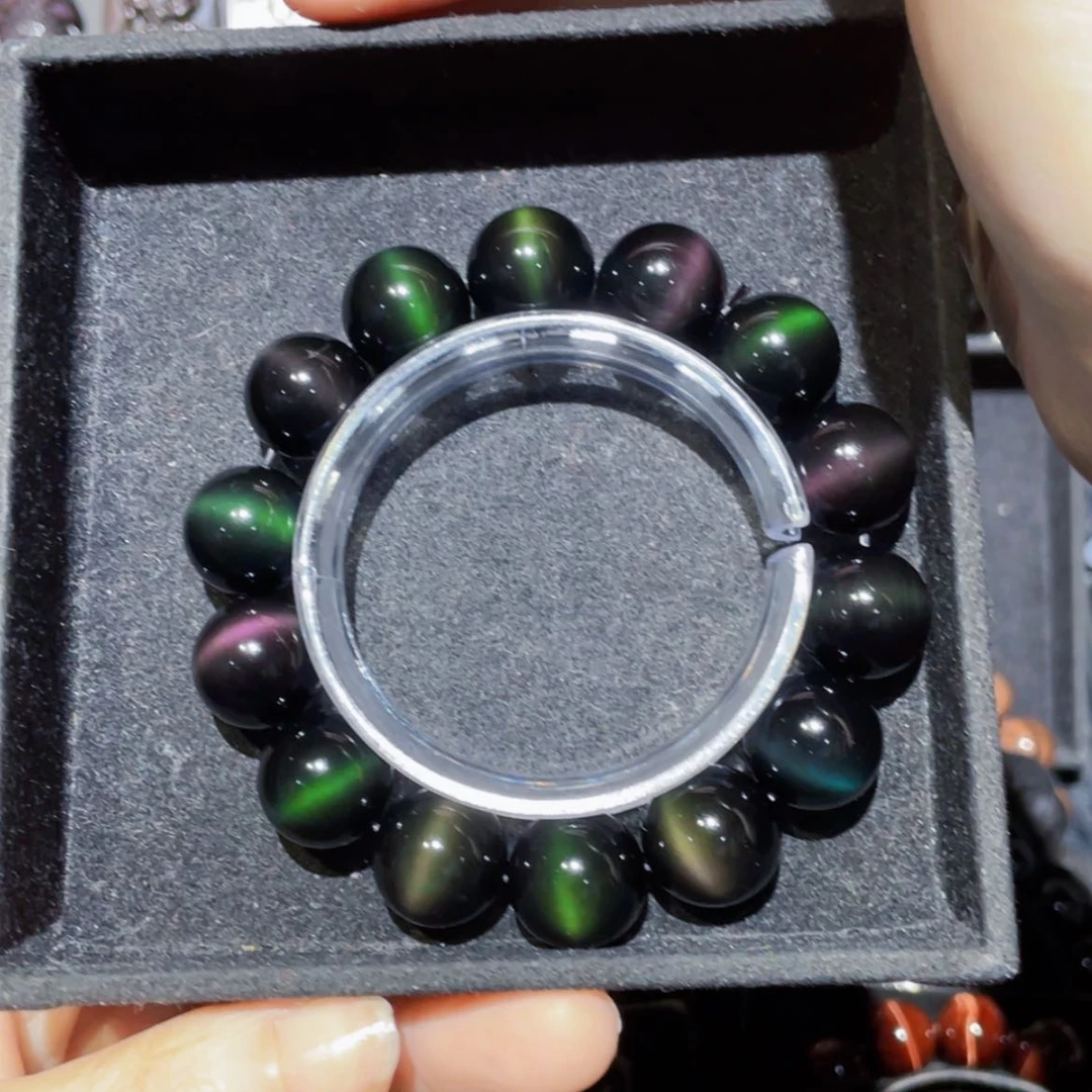 【闪购商品】黑曜岩手链未镶嵌B****y