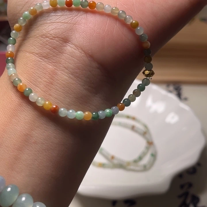 未镶嵌手链翡翠翡翠