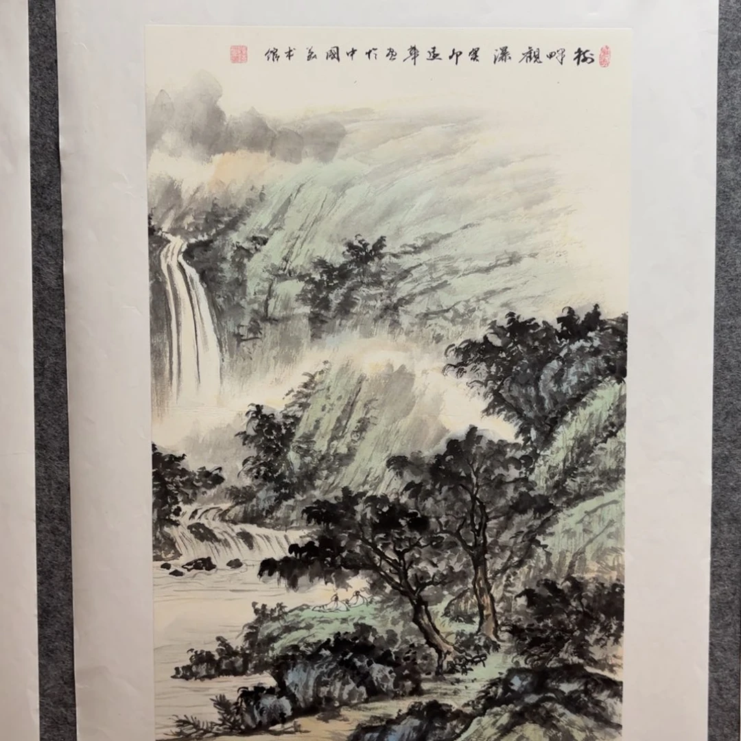 国画国画陆远华作品山水花鸟精品手绘