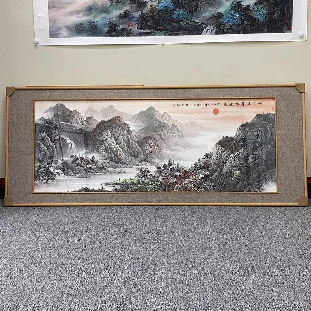 冬***宇国画杜平小六尺精品佳作