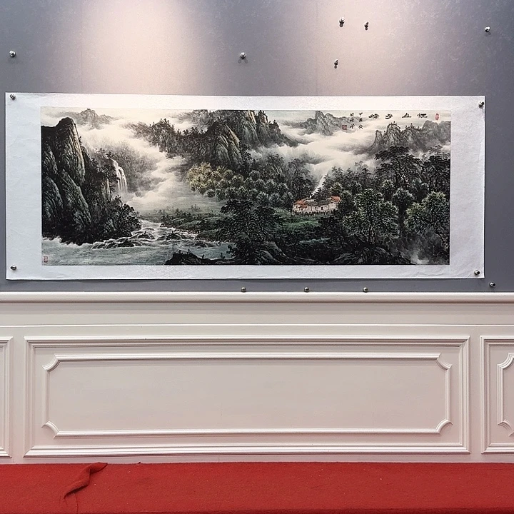 国画书法作品多次参加全国