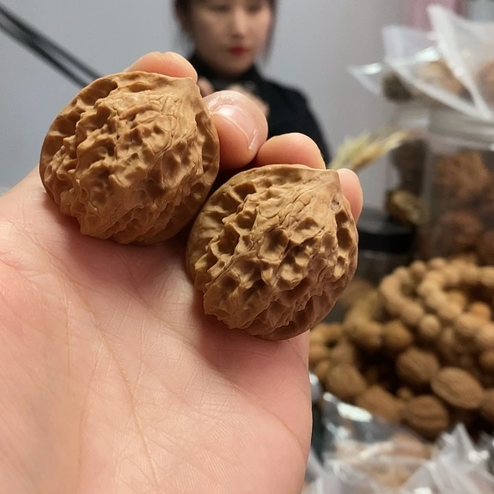 把件文玩核桃33白蛇谷迷你