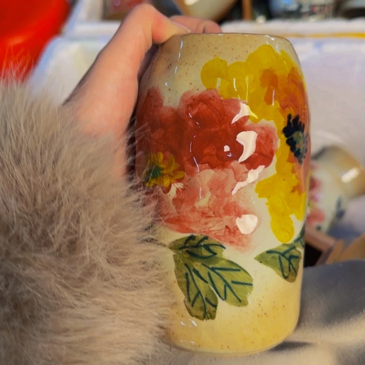 瓷片景德镇陶瓷手工手绘