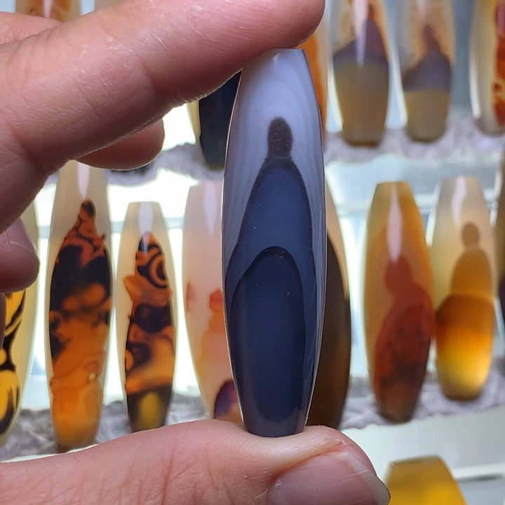 玛瑙/玉髓颈饰未镶嵌萌****客51