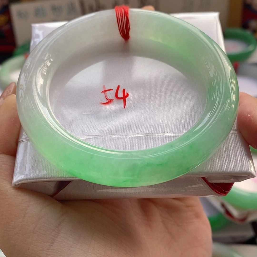 翡翠未镶嵌手镯19号