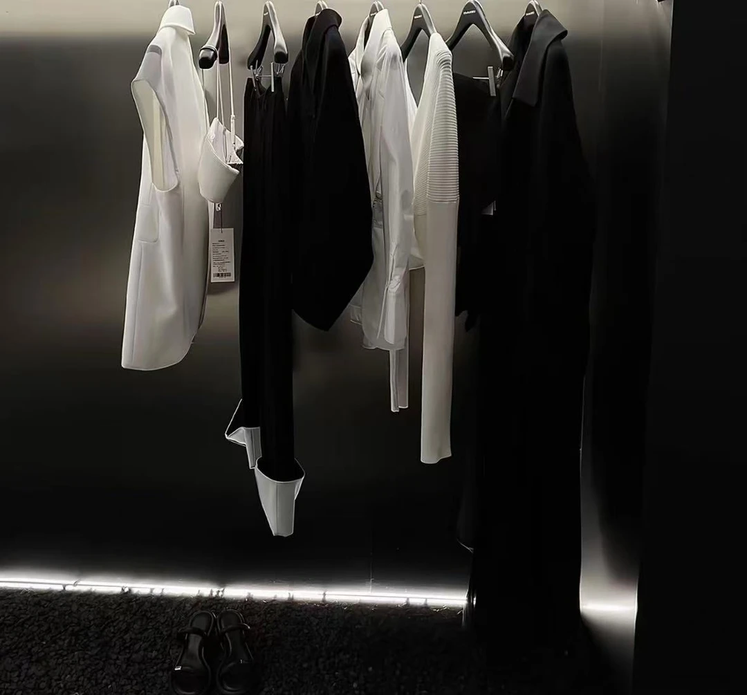 橙橙橙 6057 新贵风小众直筒西裤