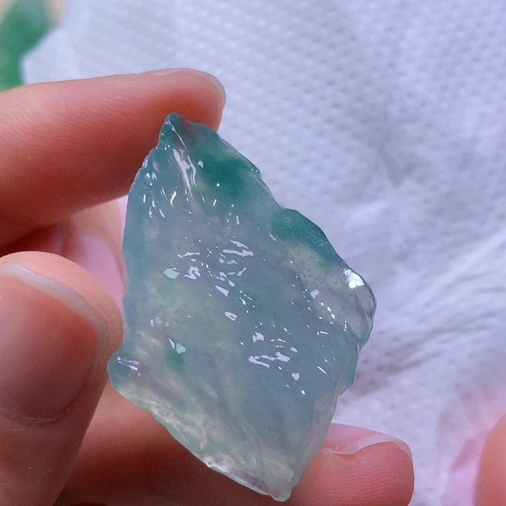 翡翠未镶嵌吊坠(不含链) 2218